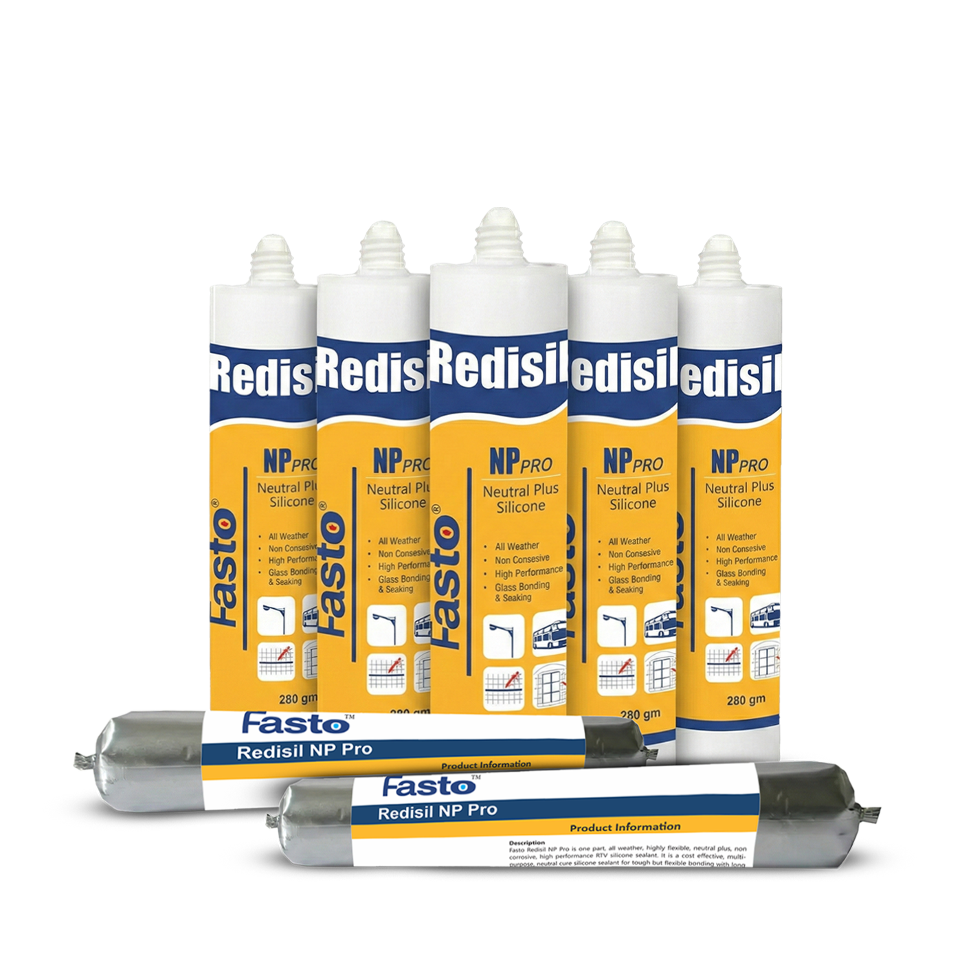 Fasto Redisil NP Pro - Silicone Adhesives & Sealants