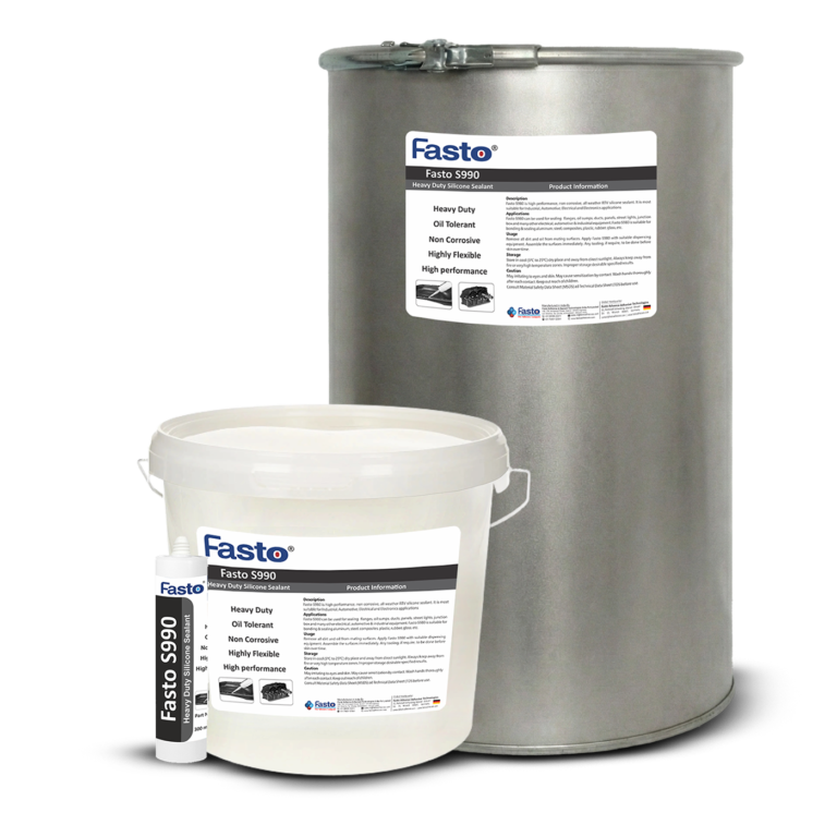 Fasto S990 – Automotive Grade, Flange Silicone Sealant