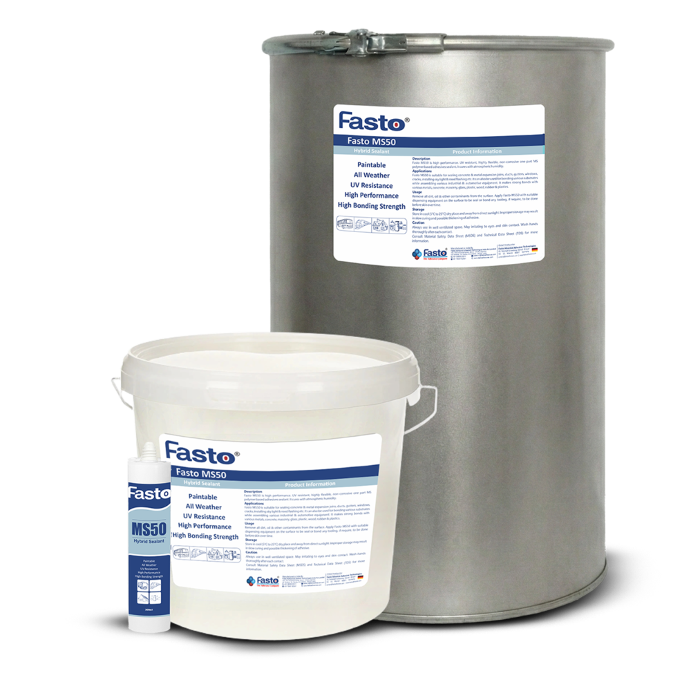 Fasto MS50 High Strength Silane Modified Polymer Adhesive Sealant