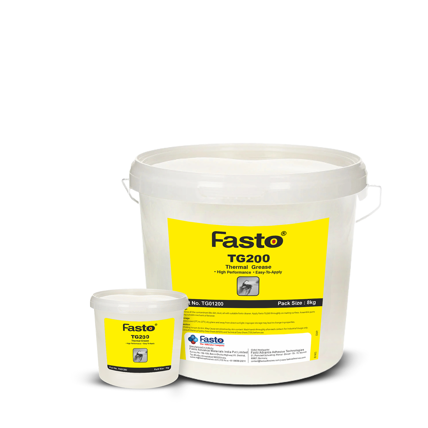 Fasto TG200 – Thermally Conductive Silicone Paste