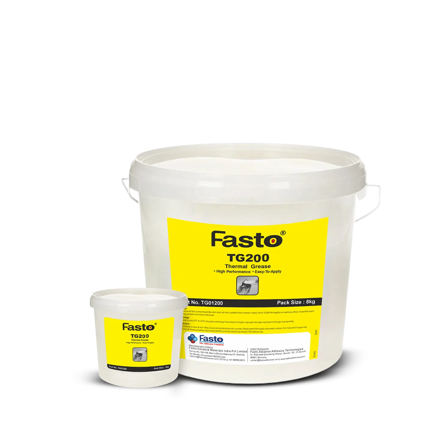 Fasto TG200 – Thermally Conductive Silicone Paste
